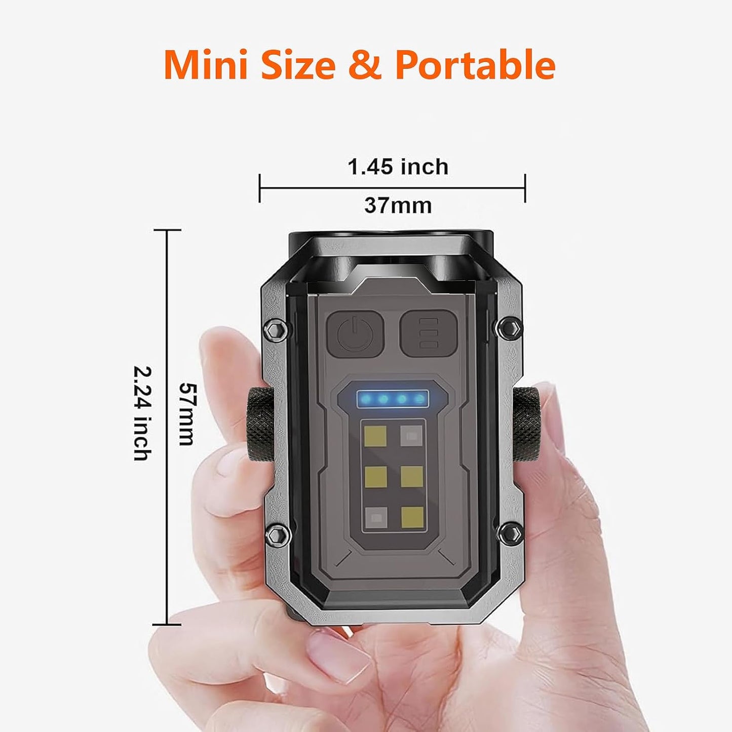Portable EDC Flashlight ™ Powerful Pocket Torch Light (Buy 1 Get 1 Free)
