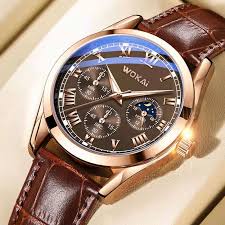 High-quality Men's Luxury belt Fashion quartz watch