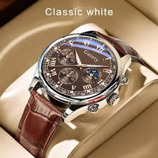 High-quality Men's Luxury belt Fashion quartz watch