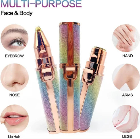 2 in 1 Electric Hair Remover – the ultimate solution for effortless grooming! 🌟