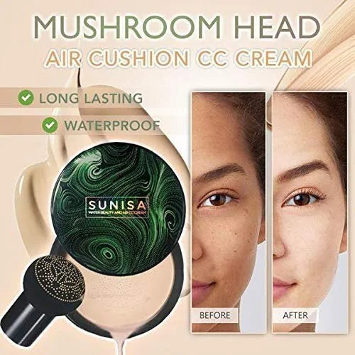 Sunisa 3 in 1 Air Cushion Waterproof foundation CC Cream
