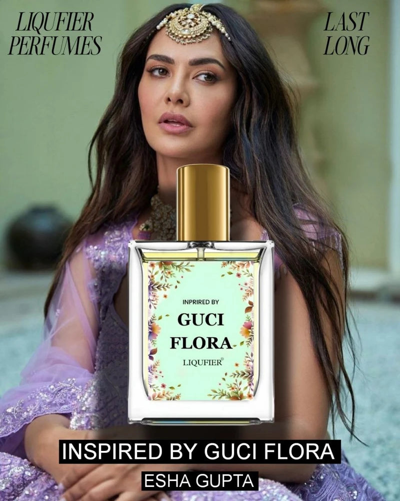 Inspired By Gucci Flora & Chanel N°5 Eau De Parfum Pack of 2