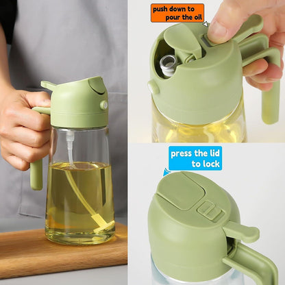 Portable Oil Dispenser & Sprayer (500ML)
